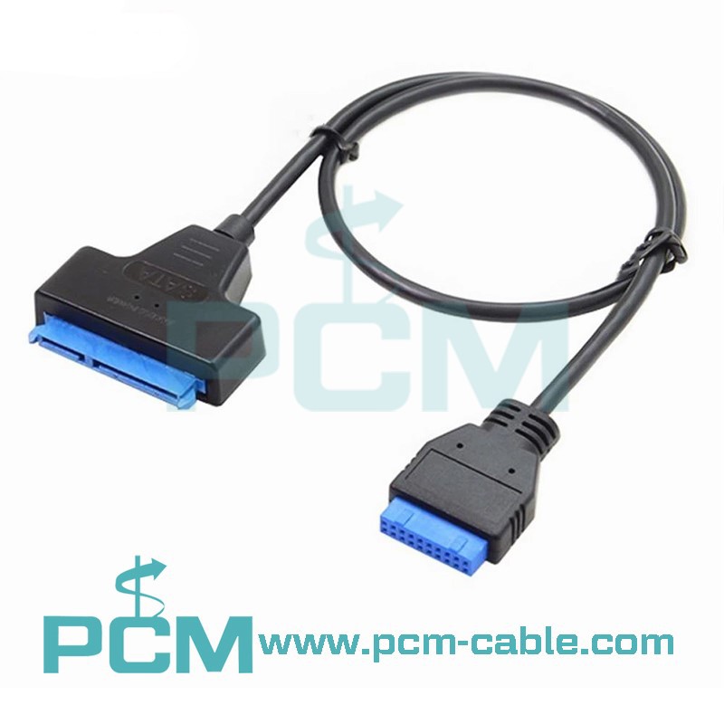 SATA 22Pin 2.5 Inch To USB3.0 19Pin 20Pin Header Cable