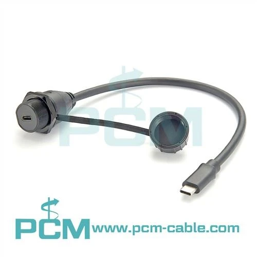 Wodoodporny przedłużacz USB 3.1 typu C