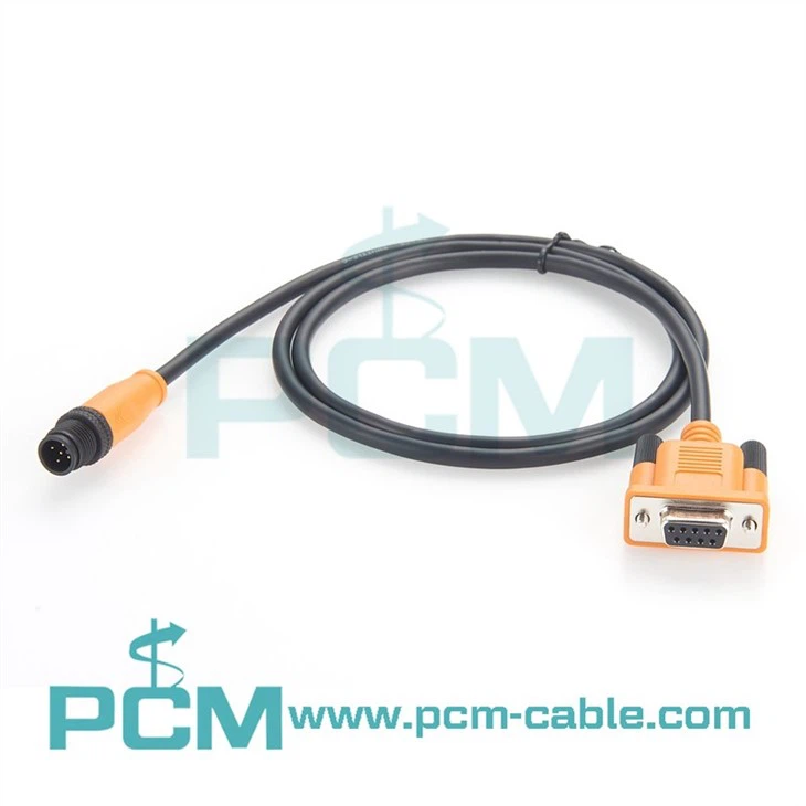 M12-to-DB9 5-Pin Adapter Cable