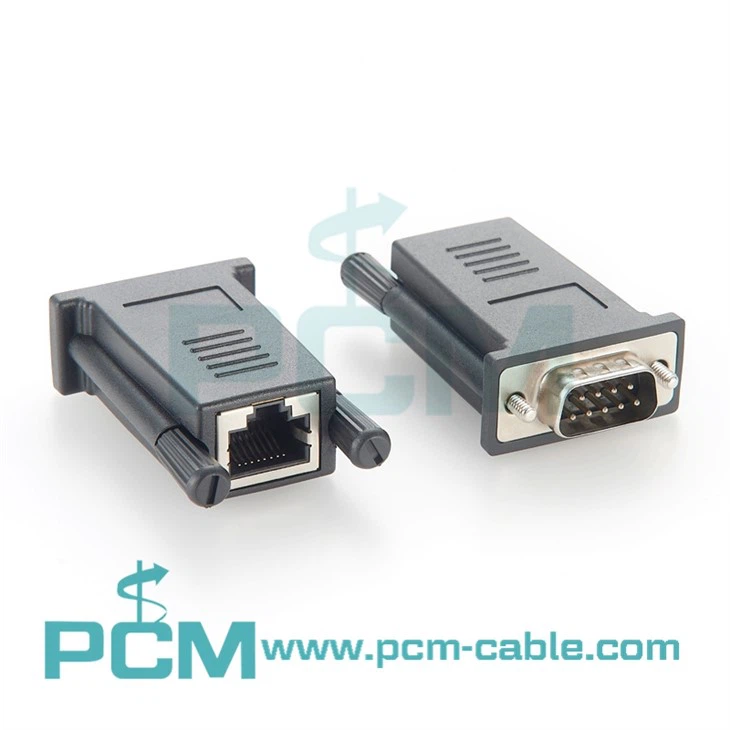 Avocent RJ45 to DB9 Serial Adapter Crossover Converter