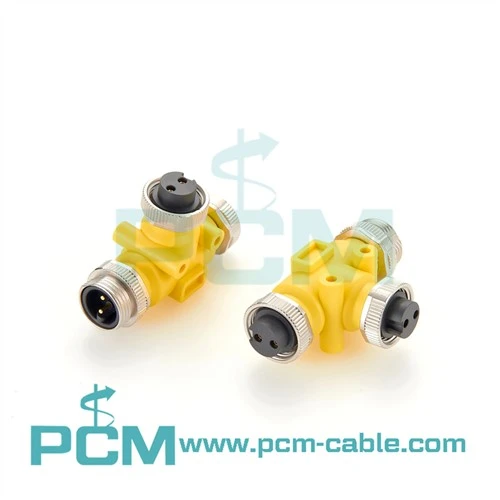 Adapter złącza okrągłego typu T-Splitter DeviceNet Mini-Change