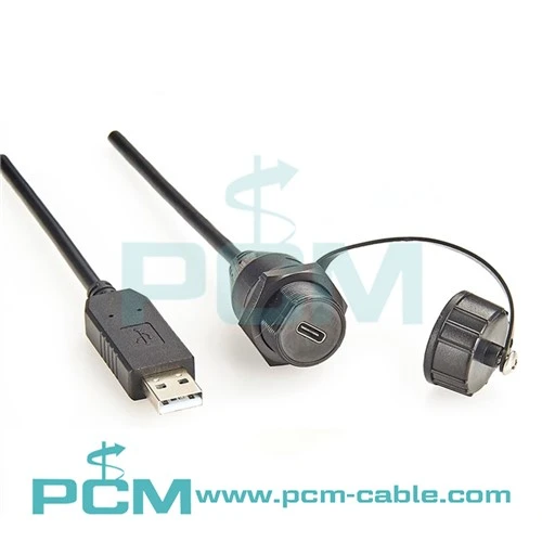 Kabel USB Type-C IP67 na USB A 3.0
