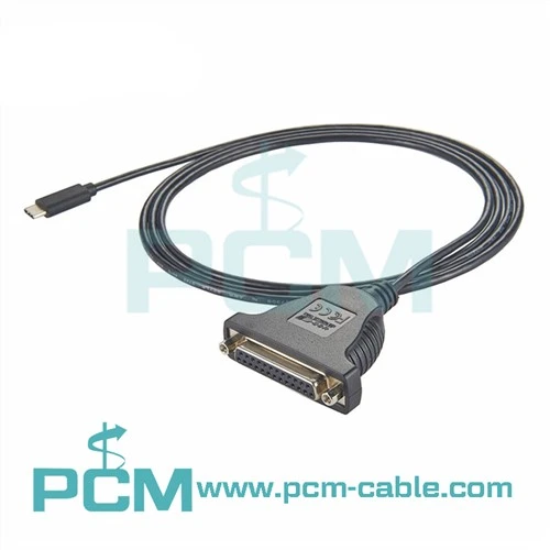 Kabel USB3.1 C do drukarki równoległej