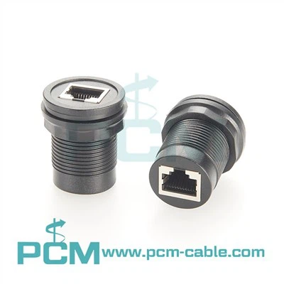 Złącze RJ50 10P10C do montażu panelowego
