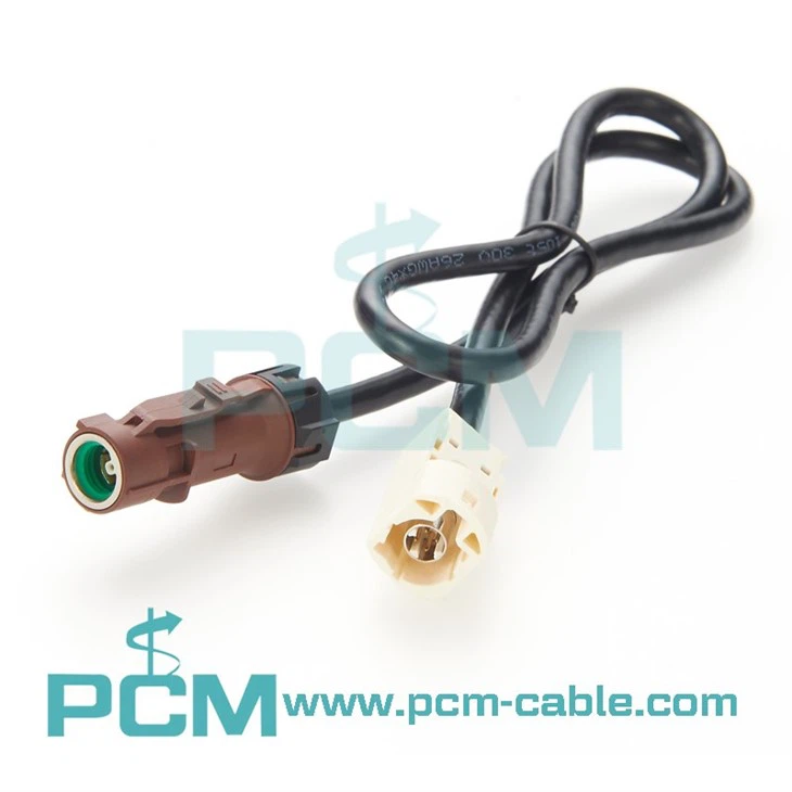 Waterproof Fakra HSD Connector Amphenol RF HSDSJZSPZ04-17