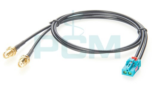 TE fakra mini to sma cable assembly for automotive TE fakra mini to sma cable assembly for automotive