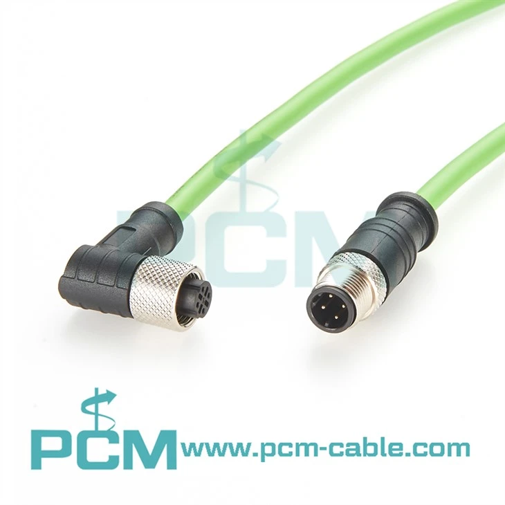 M12 Profinet Connection Cable proste kąt